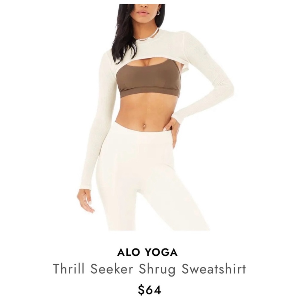 ALO yoga Thrill Seeker Shrug